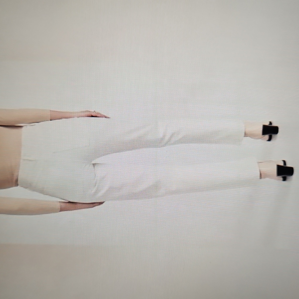 AGOLDE High Rise Straight Jeans in White - Picture 2 of 8